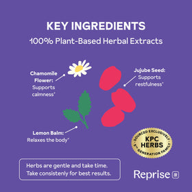 Gummies Sommeil Naturel Reprise avec un fond de plantes