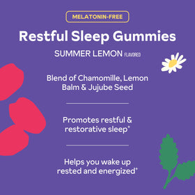 Gummies Sommeil Naturel Reprise présentation sur une table