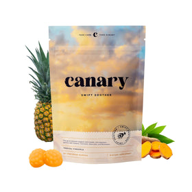 Gummies Soothing Swift de Canary, 60 gummies au goût ananas tropical