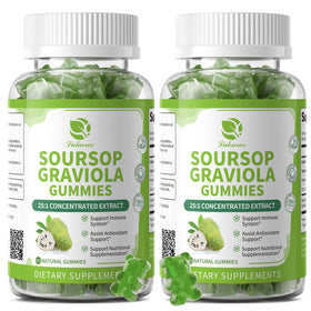 Gummies Soursop Lukaree 2 Pack 399g vue de face