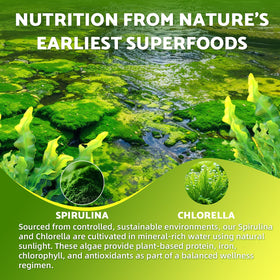 Gummies Spiruline Chlorelle Youlikee avec étiquette