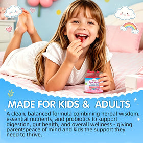 Gummies StaySay 20-en-1 dans un bol en verre