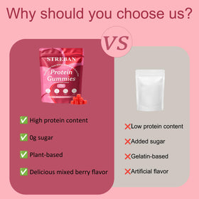 Gummies STREBAN en portion individuelle