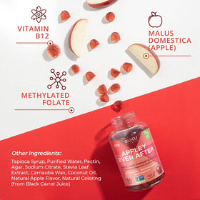 Gummies SUKU au vinaigre de cidre de pomme ouvertes