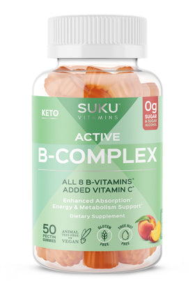 Gummies SUKU Complexe B 50 gummies vue de face