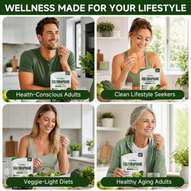 Gummies sulforaphane Shumol sur une surface en bois