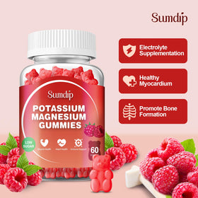 Gummies SumDIP au magnésium et potassium, paquet arrière