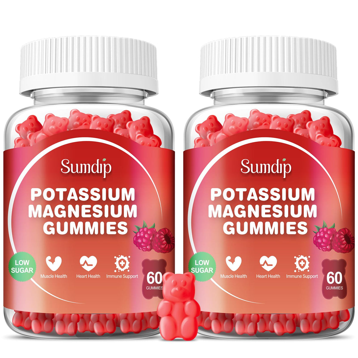 Gummies SumDIP au magnésium et potassium, paquet avant