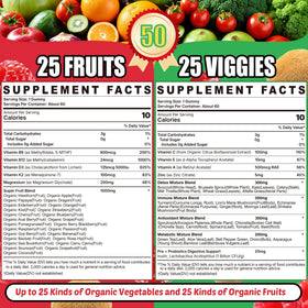 Gummies Super Greens EnvyCure 440g montrant la texture des gummies