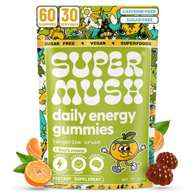 Gummies SuperMush Énergie Quotidienne Lion's Mane et Cordyceps, vue de face