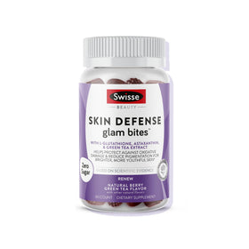 Gummies Swisse Glam Bites avec étiquette visible