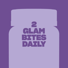 Gummies Swisse Glam Bites avec une tasse de thé