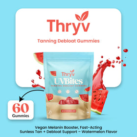 Gummies Thryv auto-bronzantes en boîte