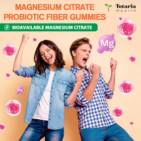 Gummies Totaria 15-en-1 orange sur fond blanc