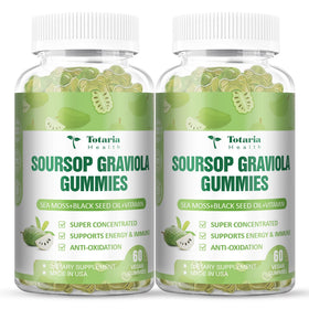 Gummies Totaria Graviola Soursop 150mg vue de face