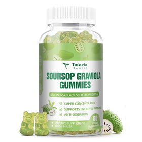 Gummies Totaria Graviola Soursop 150mg vue de face