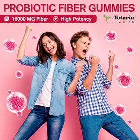 Gummies Totaria Probiotiques 9-en-1, vue de face, saveur pomme