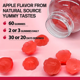 Gummies Totaria Probiotiques 9-en-1, vue de l'arrière de la bouteille