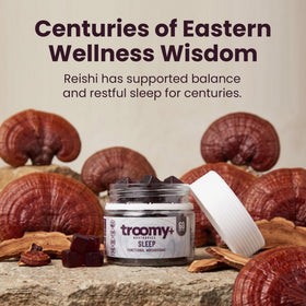 Gummies Troomy Sommeil Melatonin avec fond naturel
