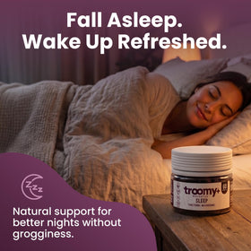 Gummies Troomy Sommeil Melatonin sur une table