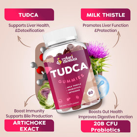 Gummies TUDCA Vylarithonixa, vue de côté