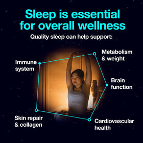 Gummies Unisom de soutien au sommeil avec un fond naturel