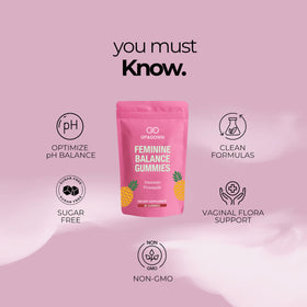 Gummies Up&Down Équilibre Féminin avec des fruits