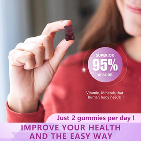 Gummies UPNEUTRI Calcium Magnésium Zinc, présentation sur une table