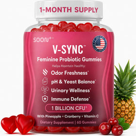 Gummies V-Sync Ananas SOON+ en boîte de 150g