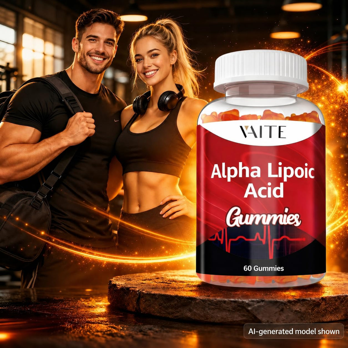 Gummies VAITE Acide Alpha-Lipoïque prise avec un repas