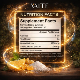 Gummies VAITE Boswellia Serrata 1200mg côté