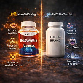 Gummies VAITE Boswellia Serrata 1200mg en vue de près