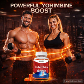 Gummies VAITE Yohimbine HCl 15mg avec des ingrédients naturels