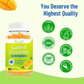 Gummies Vazatisi avec une cuillère à côté pour la prise