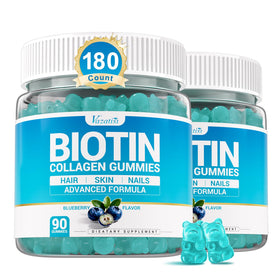 Gummies Vazatisi Biotine 15 000 mcg avant ouverture