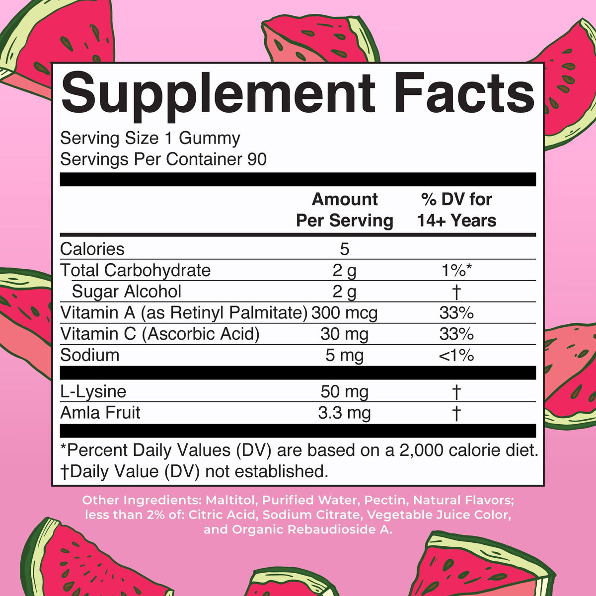 Gummies Vegan Collagène MARYRUTH'S à l'intérieur du pot