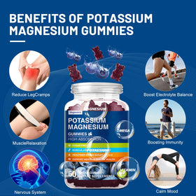 Gummies Vegavero Potassium et Magnésium dans leur emballage