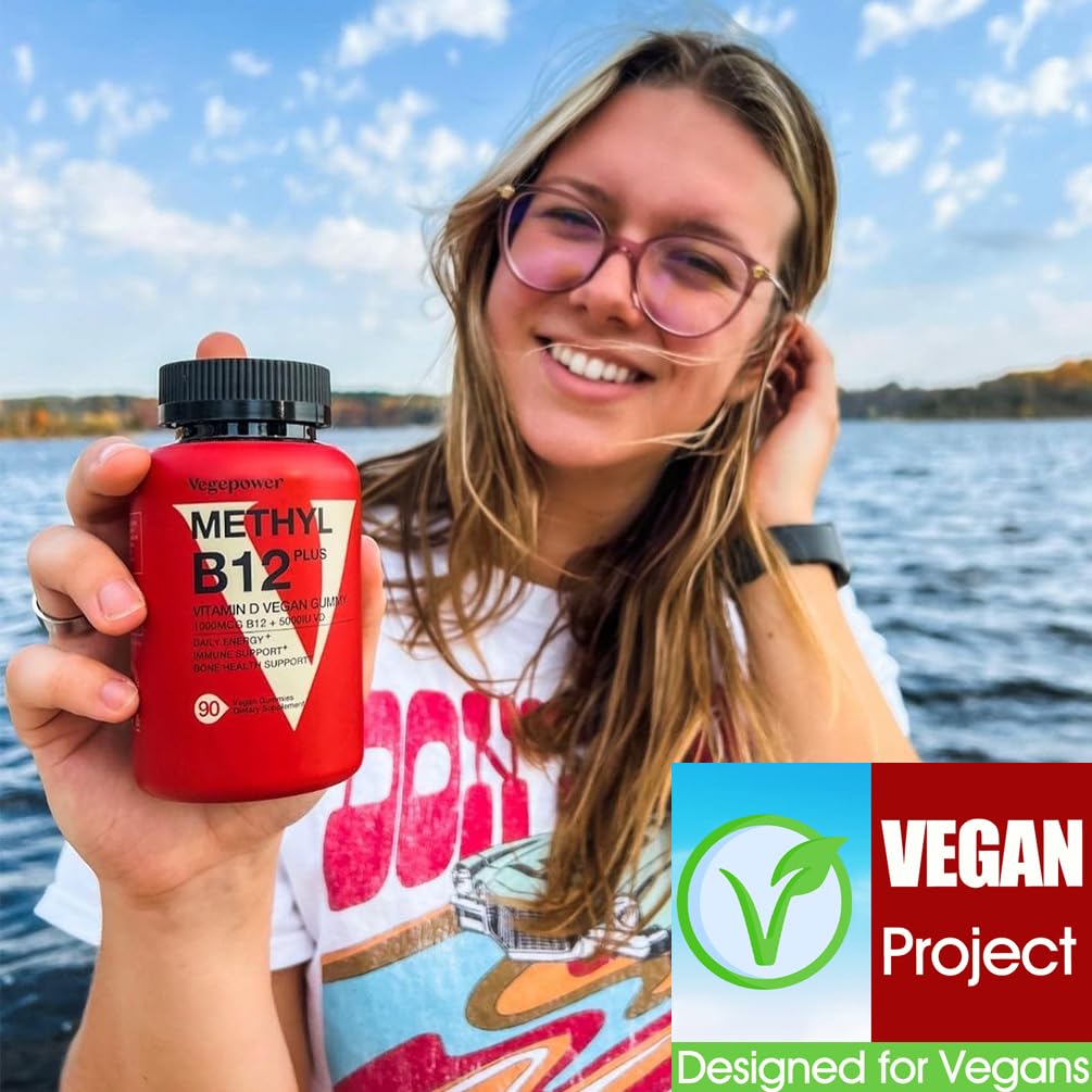 Gummies VEGEPOWER B12 D3 prêtes à être consommées