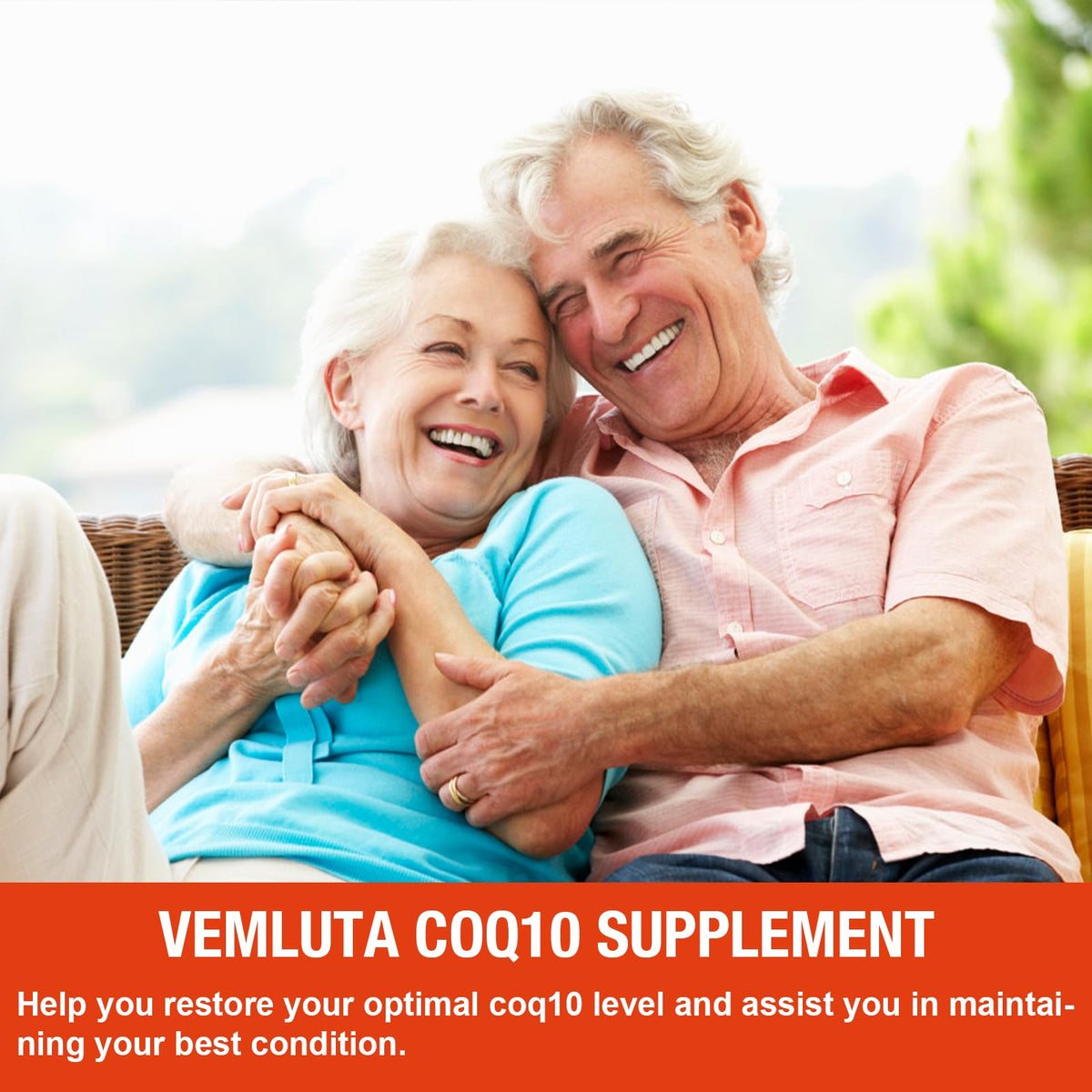 Gummies Vemluta CoQ10 600mg avec ingrédients listés sur l'emballage