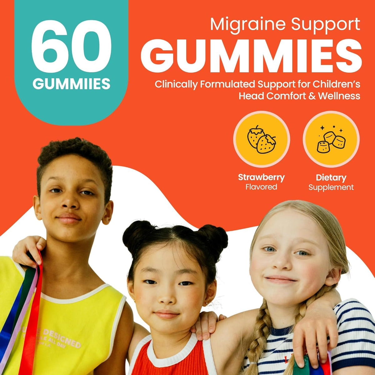 Gummies Veralinda avec ingrédients listés sur l'emballage