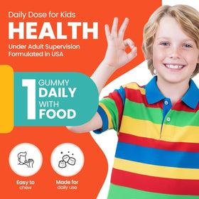 Gummies Veralinda présentées sur une table avec des jouets d'enfants