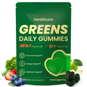 Gummies VerdiGusto Superfood Greens vue de face avec emballage