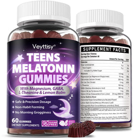 Gummies Veyttisy de mélatonine pour adolescents en boîte