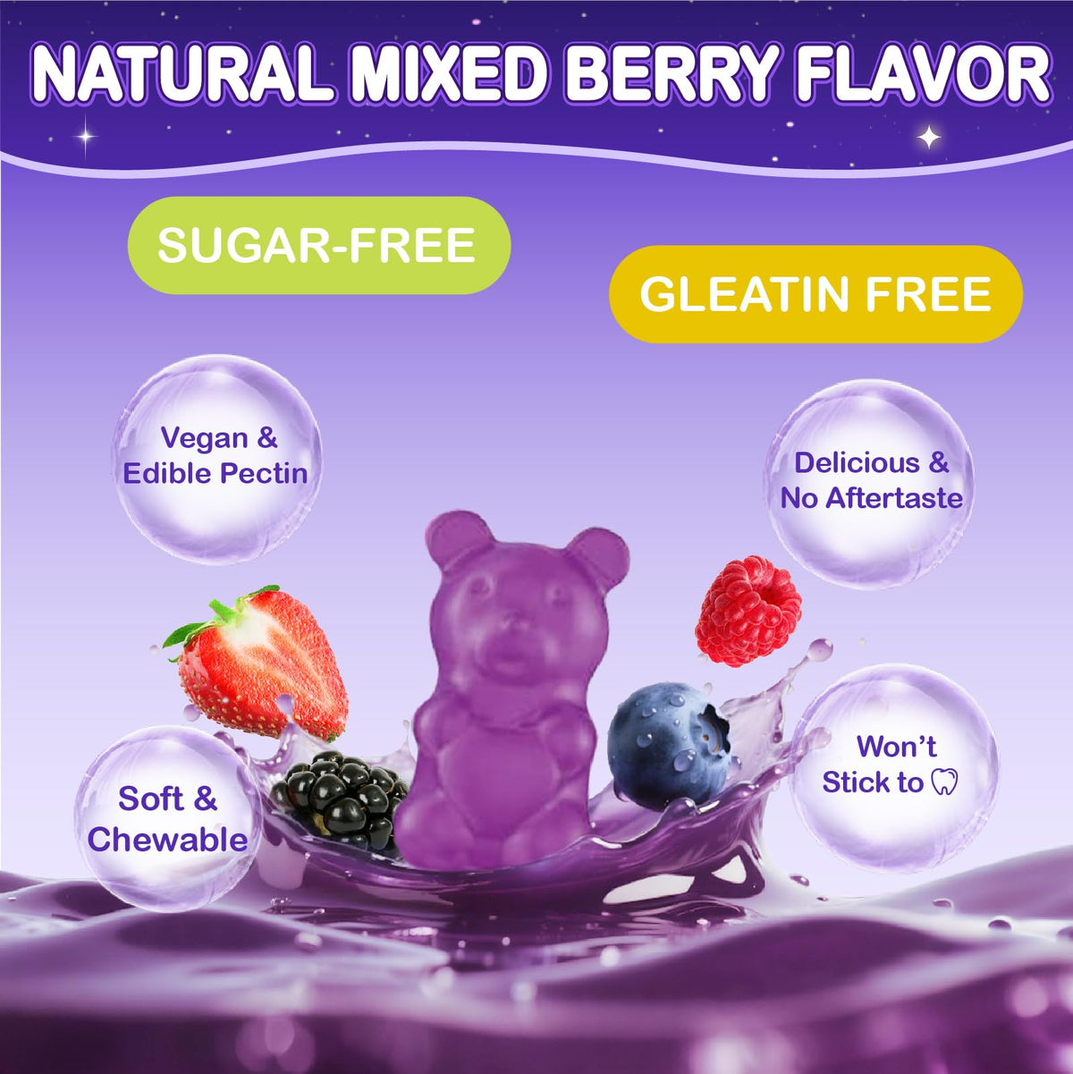 Gummies Veyttisy, enfants prenant les gummies avec plaisir