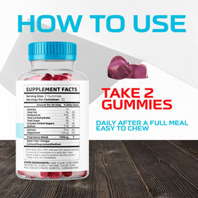 Gummies Vigor XL Max LIVORKA dans un bol