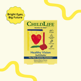 Gummies Vision Saine CHILDLIFE ESSENTIALS 27 SoftMelts côté