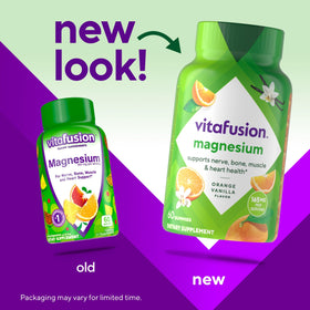 Gummies Vitafusion au magnésium avec saveur tropicale
