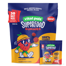 Gummies Vital Pals Citra-Berry vue avant avec emballage