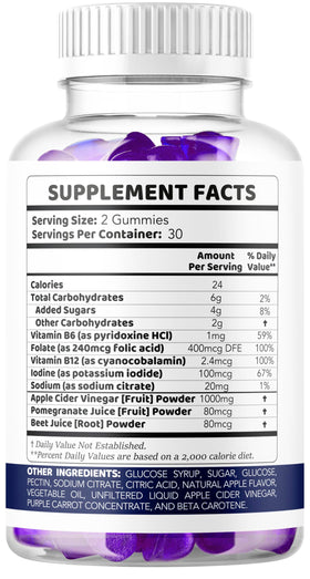 Gummies Vital support XL LIVORKA dans une main