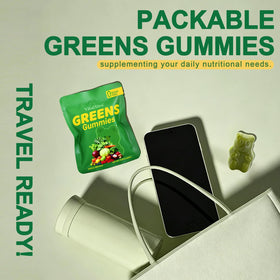 Gummies VitalXtra, gros plan sur les gummies individuels